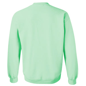 YHM HEAVYWEIGHTS - "FRESH MINT" LOGO ATHLETIC FIT CREWNECK