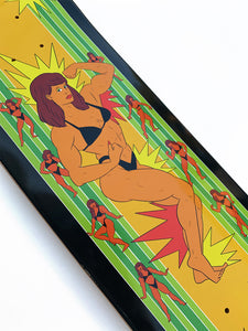 YHM “THE 3ADALAT SERIES” SKATEBOARD DECK by RAPHAELLE MACARON